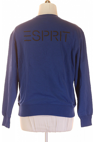 Esprit Pánská Mikina Modrá Vel. M