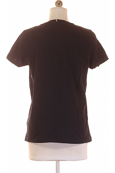 Dámské Tričko s Potiskem Modré TOMMY HILFIGER Vel. S