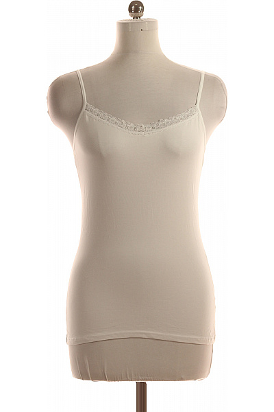 Dámské Tílko Bílé Vel. M