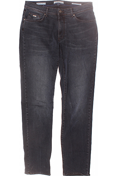 Pánské Rovné Džíny Modré BRAX Second Hand Vel. 34/36