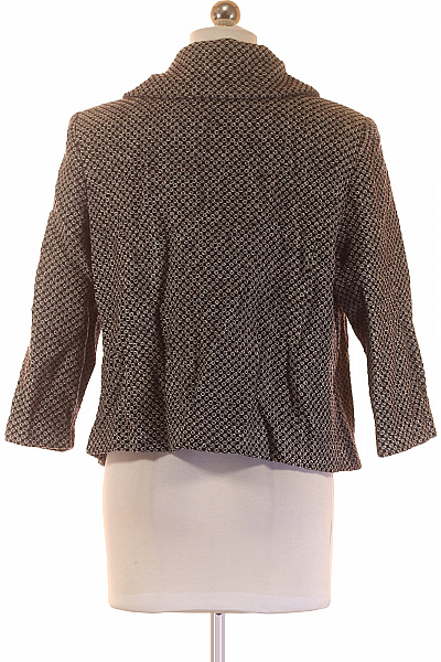 Dámský Kabát Černobílý