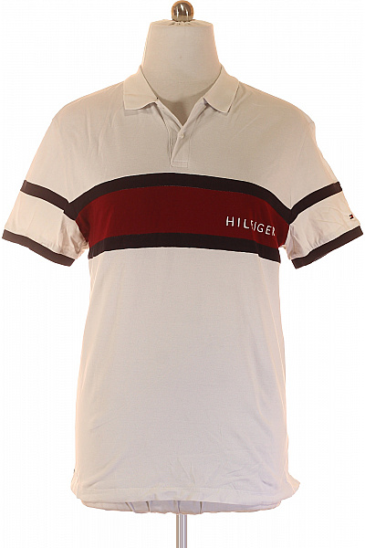 Pánské Tričko Bílé TOMMY HILFIGER