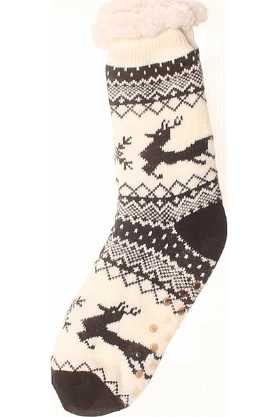  Ponožky Černobílé