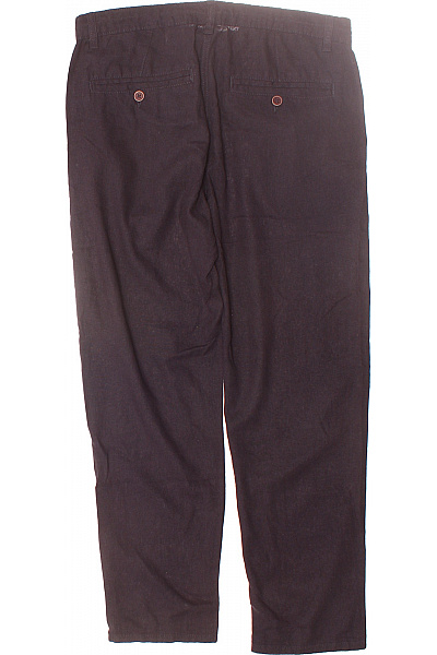 Pánské Chino Kalhoty Lněné Modré Eight2Nine Vel. 32