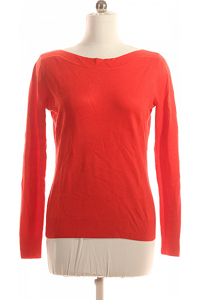 F&F Dámský Svetr Červený Second hand Vel. 40