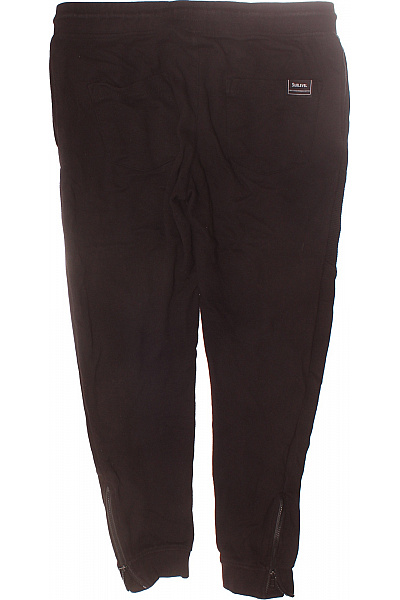 Pánské Tepláky Černé Vel. M