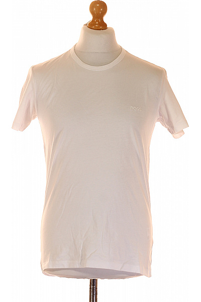 Pánské Tričko Bílé Hugo Boss Vel. M