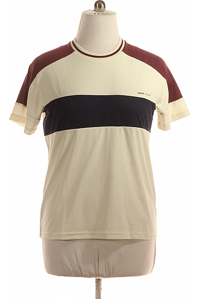 Mexx Sportovní Pánské Tričko Béžové Vel. L
