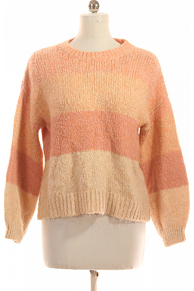 Dámský Svetr Růžový F&F Second hand Vel. 42