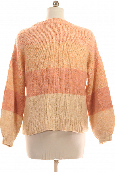 Dámský Svetr Růžový F&F Second hand Vel. 42