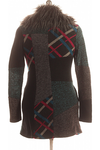 101 IDEES Dámský Kabát Barevný Vel. M