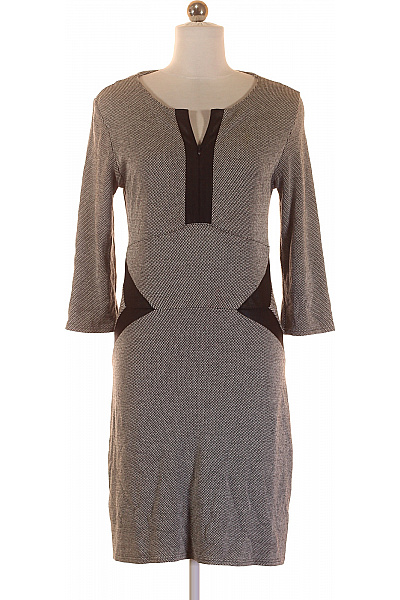 Pouzdrové šaty  Šaty Šedé Vel. 38