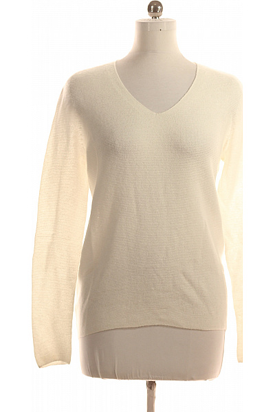 Pletená Halenka Vlněná Béžová MARCCAIN