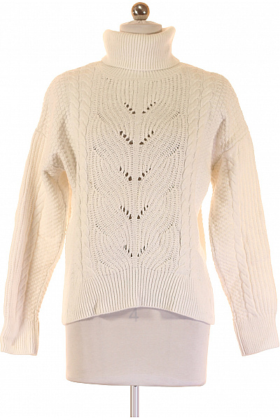 COMMA Dámský Rolák Bílý Vel. 36