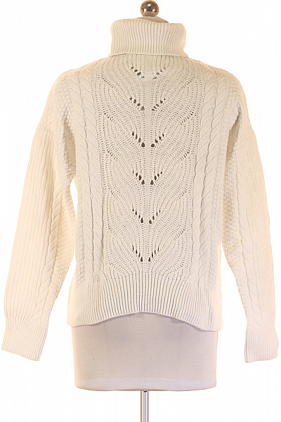 COMMA Dámský Rolák Bílý Vel. 36