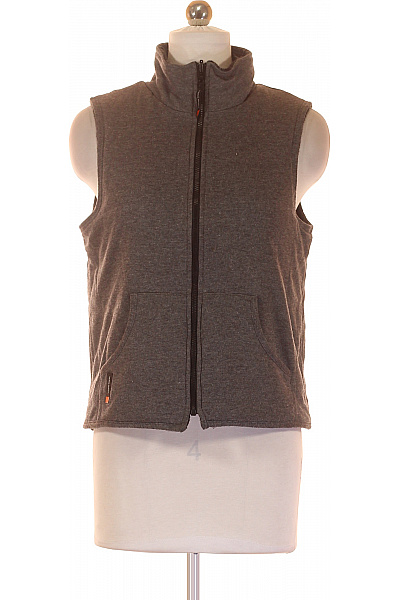 Kratká Dámská Vesta Šedá VERO MODA