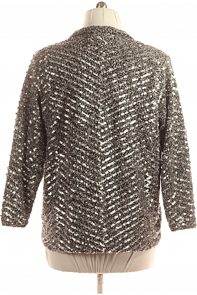 Dámské Blejzr Stříbrný Vel. XL