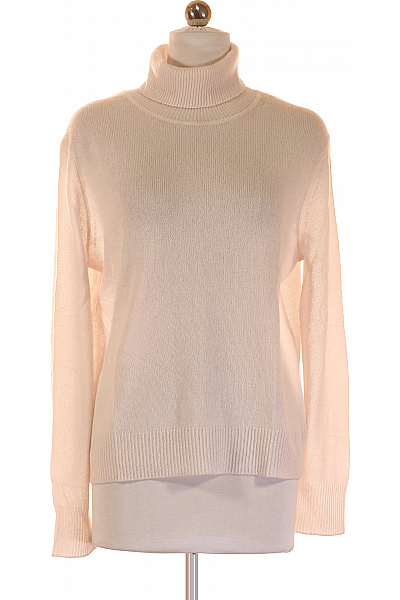 Dámský Svetr Kašmírový Béžový Cashmere Vel. S