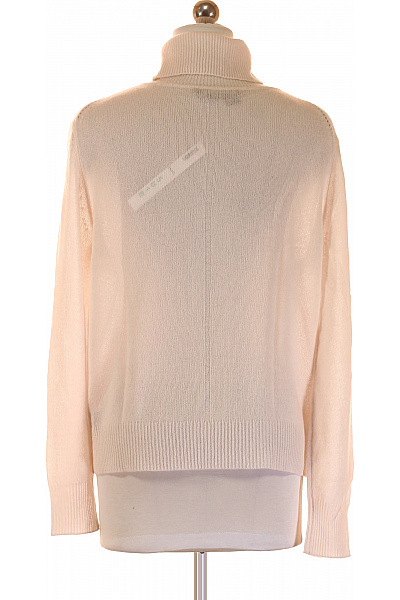 Dámský Svetr Kašmírový Béžový Cashmere Vel. S