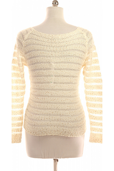 Dámský Pulovr Bílý Orsay Vel. M