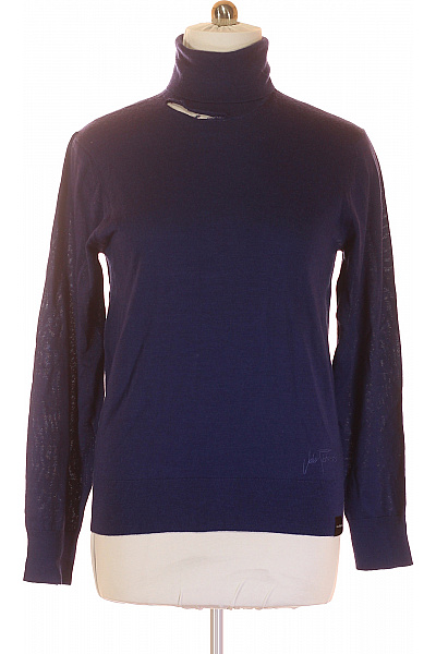 John Richmond Pánský Svetr Modrý Second Hand Vel. L