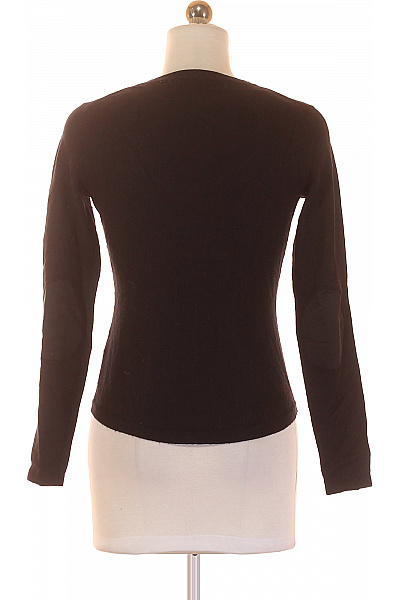 Dámský Svetr Hedvábný Černý BANANA REPUBLIC Second hand Vel. S