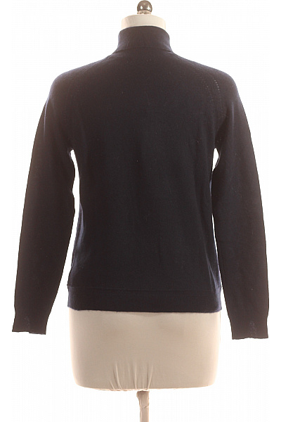 Dámský Svetr Kašmírový Modrý Vel. M