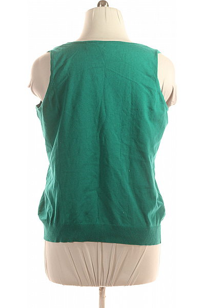 Kratká Dámská Vesta Zelená BONPRIX Vel. 44/46