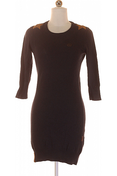 Naketano  Šaty Pletené Šedé Vel. XS