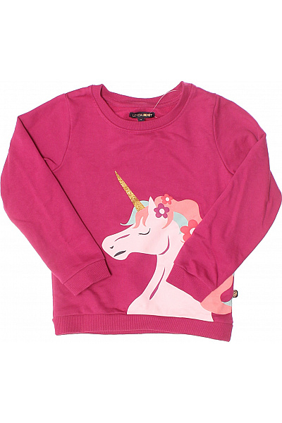 Lemon Beret Dívčí Mikina Fialová Second Hand