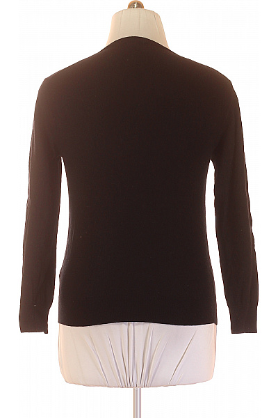 Dámský Svetr Meriný Černý Vel. XL