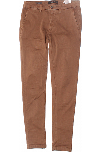 REPLAY Pánské Chino Kalhoty Béžové Vel. 31