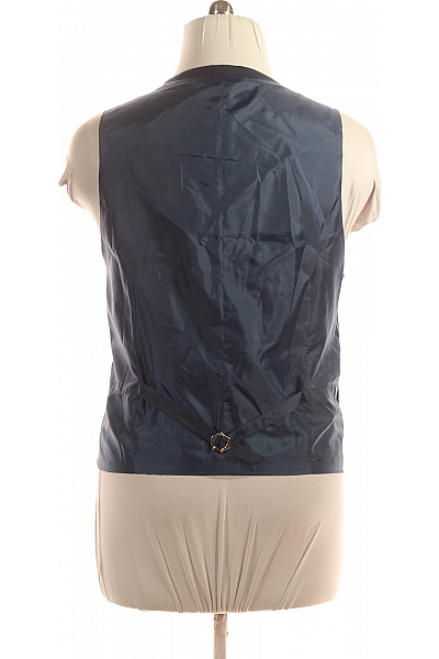 HARRY BROWN Společenská Pánská Vesta Modrá