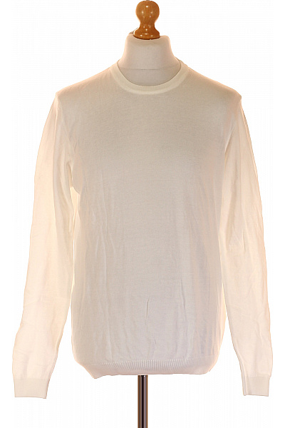 Pánský Svetr Bílý BOMBOOGIE