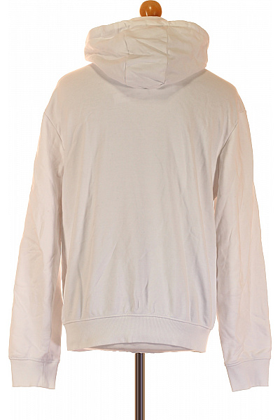 Hugo Boss Pánská Mikina Bez Zapínání Bílá Vel. M