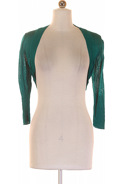 Dámské Bolerko Zelené Second Hand Vel. S