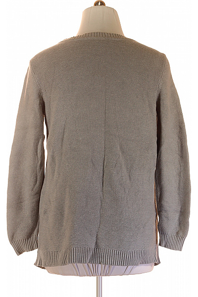 Dámský Cardigan Šedý RAINBOW Second hand Vel. 44/46