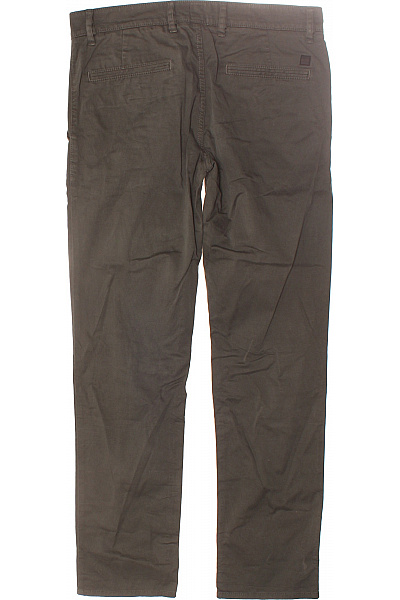 Hugo Boss Pánské Chino Kalhoty Zelené Second hand Vel. 33/32
