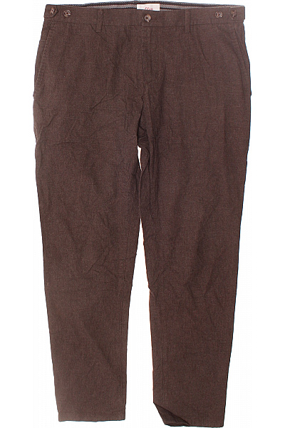 Společenské Pánské Kalhoty Hnědé S.OLIVER Second hand Vel. 50