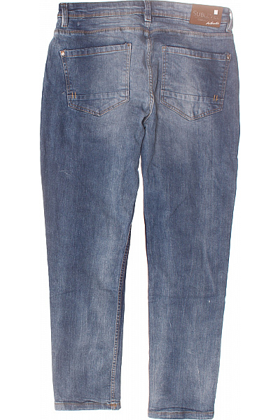 Pánské Rovné Džíny Modré Vel. 32