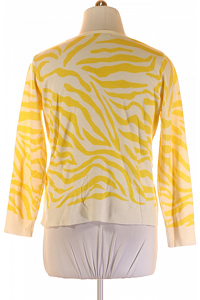 Dámský Pulovr Žlutý Marks & Spencer Vel. 48