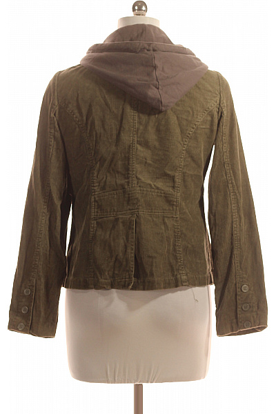 Teplé Dámské Sako Khaki Vel. L