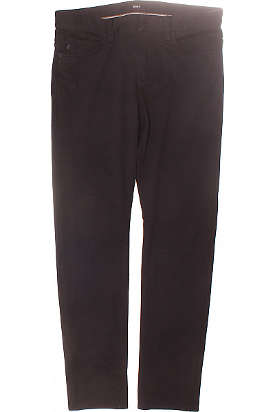 Hugo Boss Pánské Kalhoty Rovné Černé Vel. 32/34