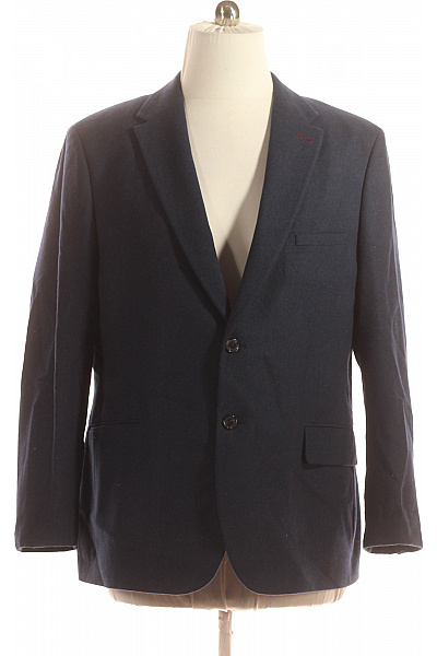 Společenské Pánské Sako Modré HARRY BROWN Vel. 48