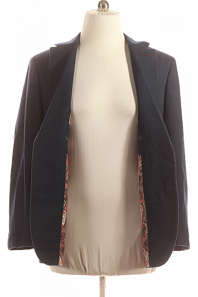 Společenské Pánské Sako Modré HARRY BROWN Vel. 48