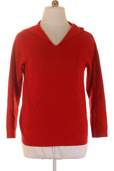 VERSACE Dámský Svetr Červený Second Hand Vel. XXL