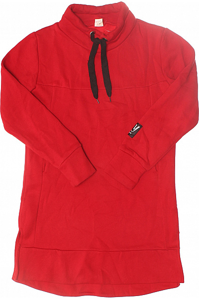 Dámská Mikina Bez Zapínání Červená