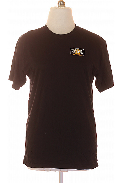 Vans Pánské Tričko Černé Second hand Vel. L