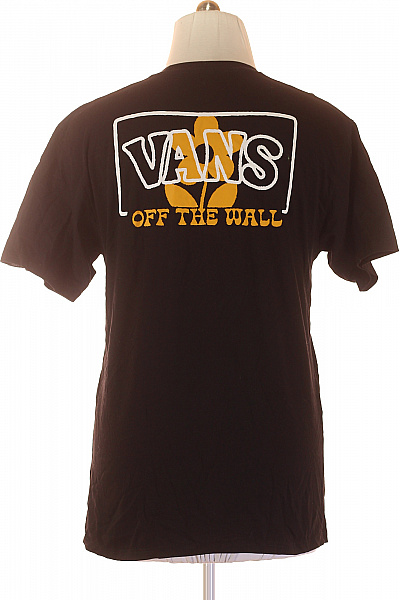 Vans Pánské Tričko Černé Second hand Vel. L