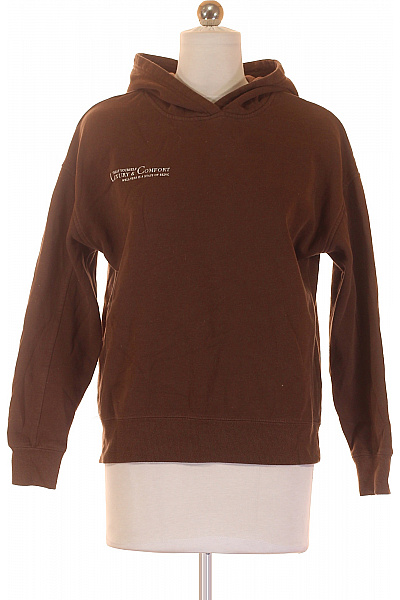 Dámská Mikina Bez Zapínání Hnědá Amisu Vel. XS